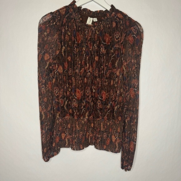 Joie Tops - NWT Joie Long Sleeve Mock Neck Blouse